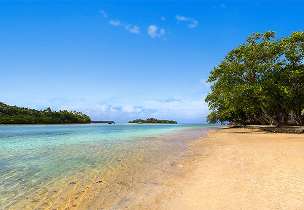 Per Person Twin Share Vanuatu Holiday incl. Return International Airfares, Accommodation, Daily Breakfast, Use of Kayaks, Snorkelling Gear, Golf Green Access & a Reef Cruise - Options for Four or Seven Nights & to add a Child’s Holiday