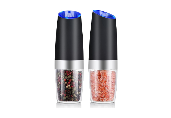 Electric Salt & Pepper Grinder Set