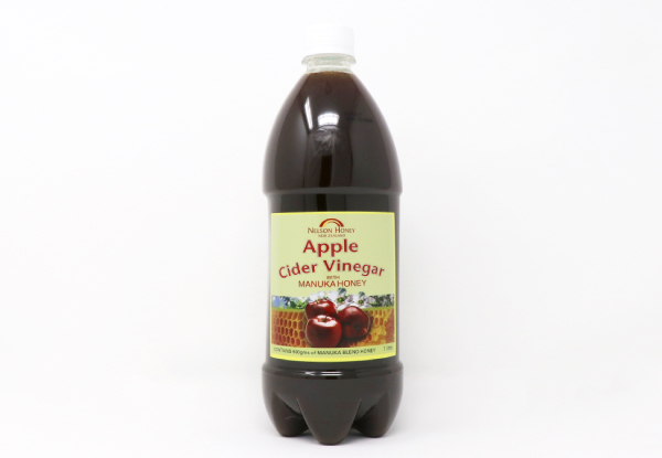 1L Apple Cider Vinegar with Manuka Honey - Option for up to Six