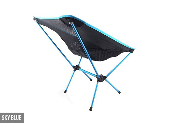 Portable Folding Chair  - Available in Four Colours with Free Delivery