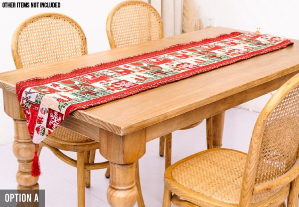 Christmas Table Runner - Nine Designs Available