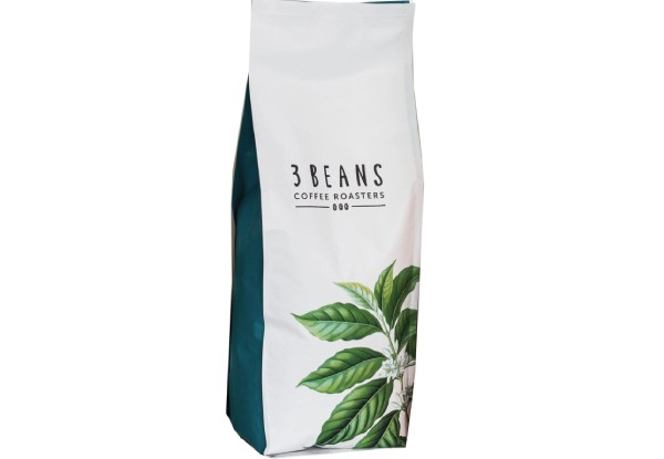 1kg 3 Beans Seasonal Coffee Blend - Option for Two - Four Coffee Grind Types Available