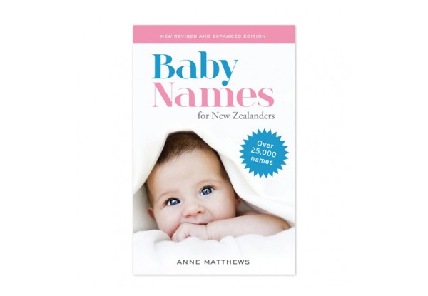 Baby Names for New Zealanders Book with Free Delivery