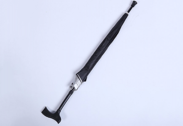 Two-in-One Umbrella with Walking Stick Handle with Free Delivery