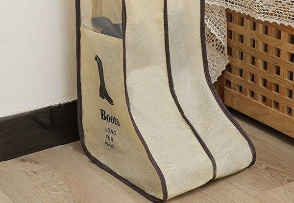 Portable Shoe Travel Storage Bag - Available in Two Colours, Two Sizes & Option for Two-Set