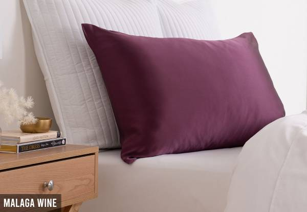 Pure Silk Pillowcase - Three Colours Available