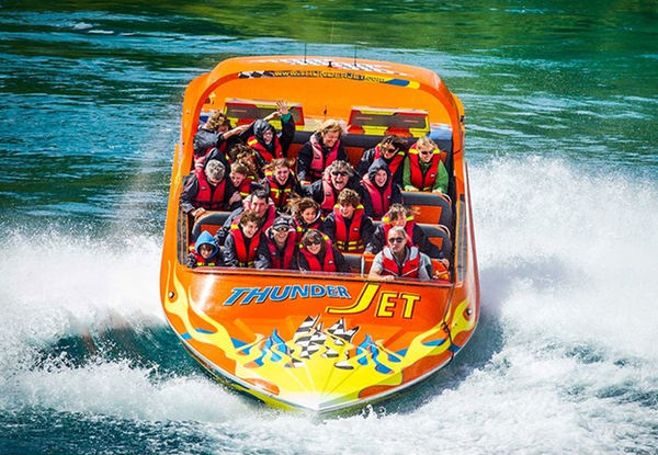 60-Minute Jet Boat Ride from Go Orange Thunder Jet