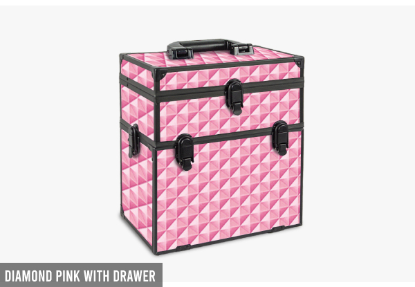 Makeup Case - Four Colours Available & Option for Makeup Trolley