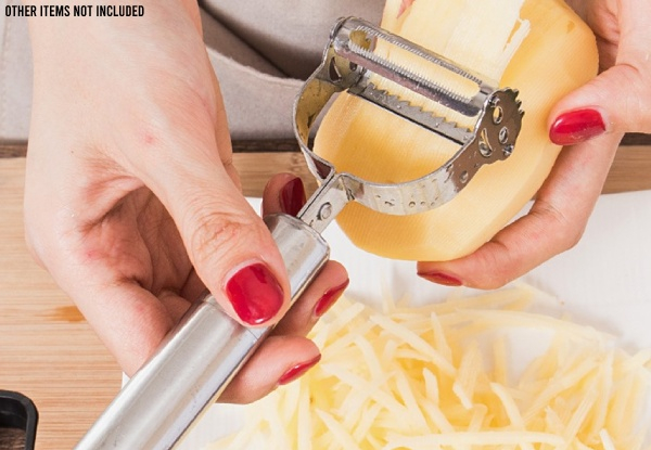 Double Planing Peeler & Grater - Option for Two