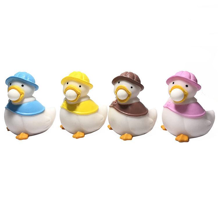 Four-Pack Bubble Duck Squishy Toys