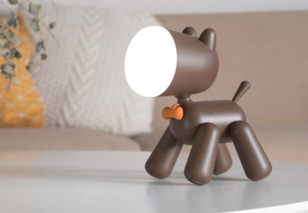 Puppy Night Light - Two Colours Available