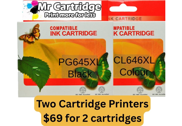 Ink Bottles, Ink Cartridges & Toner Cartridges Compatible with Epson, Brother or Canon Printers incl. Delivery - Options for a Set of Cartridges for Current and New Printers