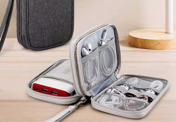 Travel Portable Cable Organiser - Three Colours Available