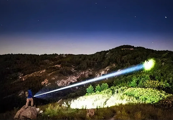 High Brightness Rechargeable Flashlight with Five Modes