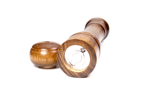 Wooden Salt & Pepper Mill Set - Three Sizes Available