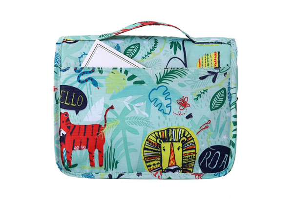 Portable Water-Resistant Cartoon Travel Bag - Two Colours Available