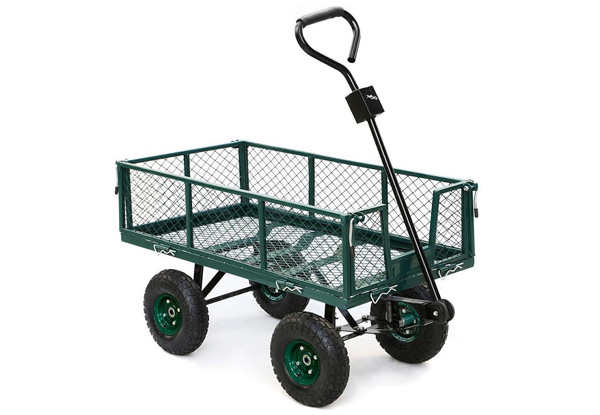 Heavy Duty Steel Garden Cart