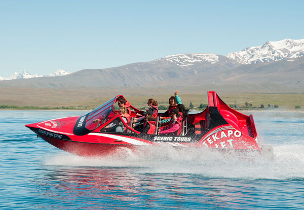 45-Minute Lake Tekapo Jet Boat Tour - Options up to Ten People Available