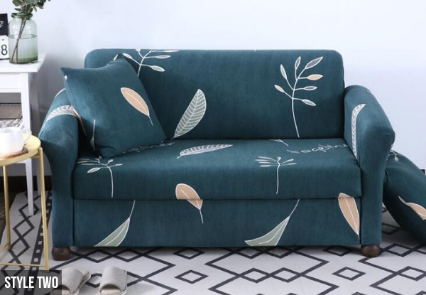 Three-Seater Printed Sofa Cover - Four Styles Available with Free Metro Delivery