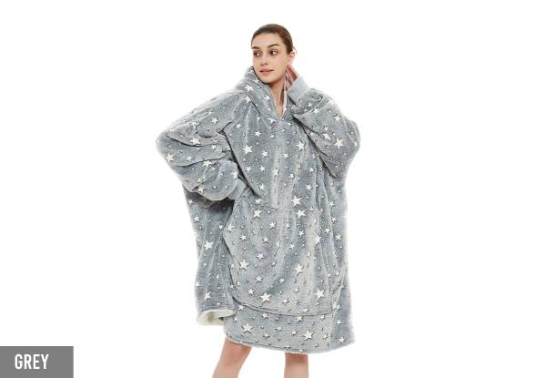 Oversized Microfibre Wearable Blanket - Available in Six Colours
