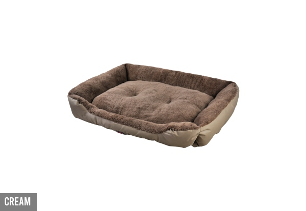 PaWz Soft Winter Pet Bed - Three Colours & Three Sizes Available