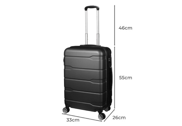 Slimbridge 24-Inch Expandable Luggage Travel Suitcase