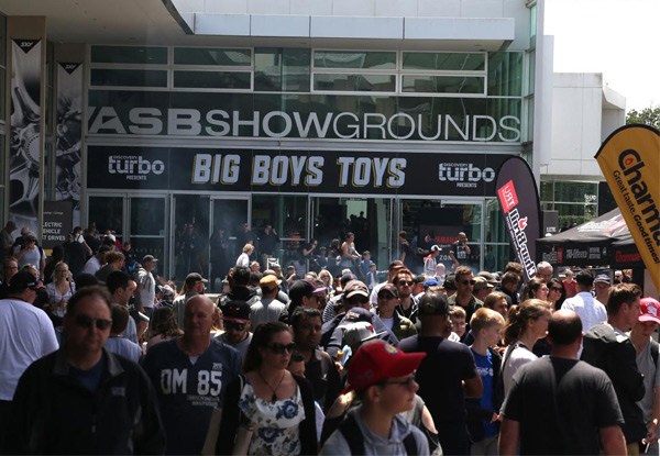 Two GrabOne Earlybird Tickets to Big Boys Toys at ASB Showgrounds, Greenlane, Auckland, 1st - 3rd of November 2019 - Options for Three & Four Tickets Available