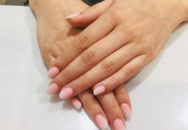 Manicure & Pedicure with Regular Polish - Option for Gel Pedicure or SNS Dipping Powder Manicure