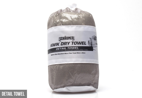 Kwik Dry Car Towel Set incl. Kwik Dry & Detail Towel