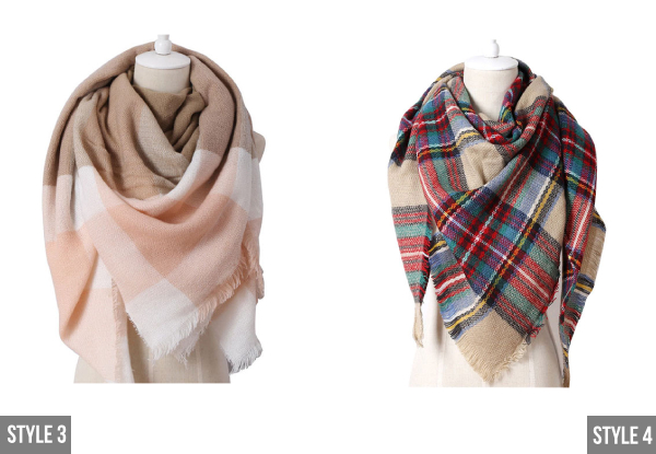 Soft Winter Scarf - Eight Styles & Option for Two Available with Free Delivery
