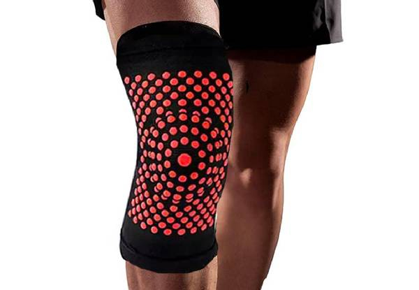 Pair of Self-Heating Knee Pads - Option for Two Available