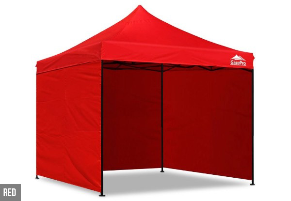 3x3m Gazebo with Side Walls - Five Colours Available