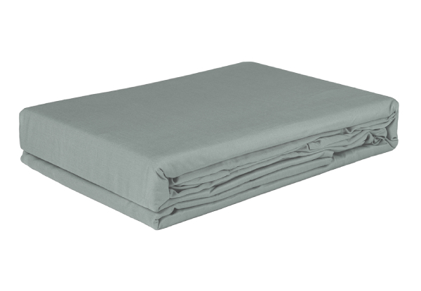 DreamZ Three-Piece Bamboo Fitted Sheet Set - Available in Four Colours & Two Sizes