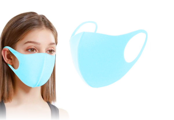 Three-Pack of MiMask Face Masks - Three Colours Available