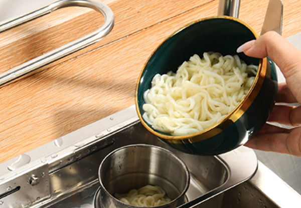 Expandable Stainless Steel Storage Rack Sink Organiser