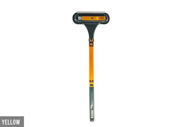 Wet & Dry Double Sided Window Cleaning Brush - Two Colours Available
