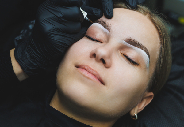 One Ombre Powder Eyebrow Cosmetic Tattoo Session