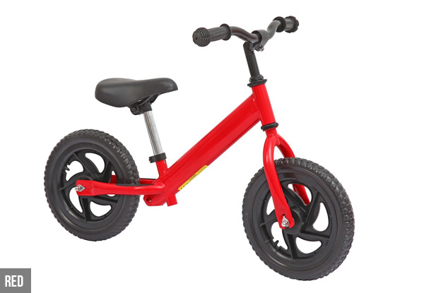 Children's Balance Bike - Six Colours Available