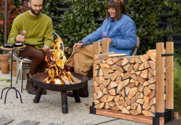 Adjustable Firewood Storage Holder