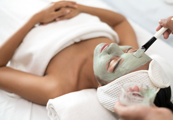 One-Hour Pamper Package for One Person incl. Neck, Shoulder, Back Massage & 40-Minute Herbal Deep Cleansing