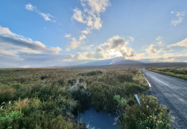 Two-Night Tongariro Alpine Crossing Mid-Week Accommodation Package for Two incl. Transfers, Breakfast & Dinner On Day of Hike - Options for Four People, Groups of 5-9 or 10+, and Weekend Stays - Valid from 6th - 12th January 2025