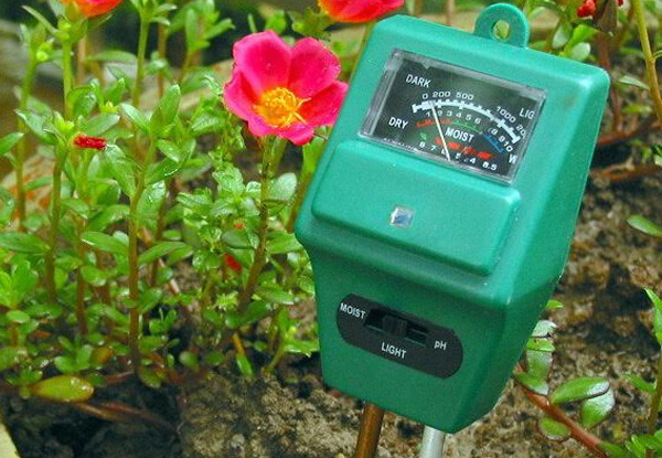 Three-in-One PH Soil Moisture Meter Tester