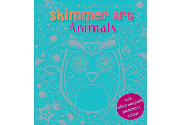 Shimmer Art Colouring Book - Two Options Available