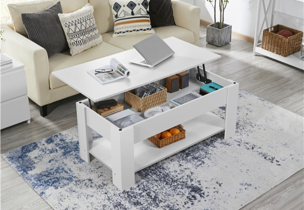 Large Lift Top Coffee Table