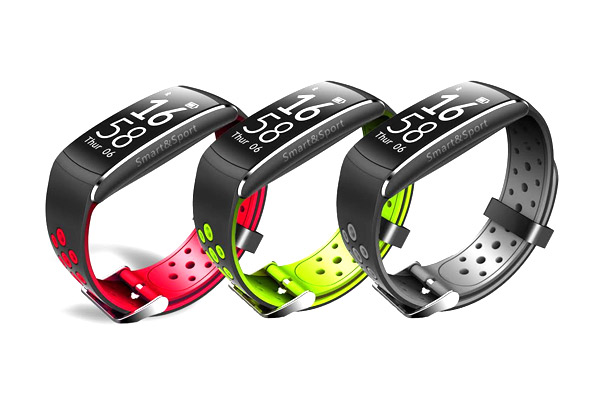 Water Resistant Fitness Activity Tracker with Swimming Mode - Available in Three Colours