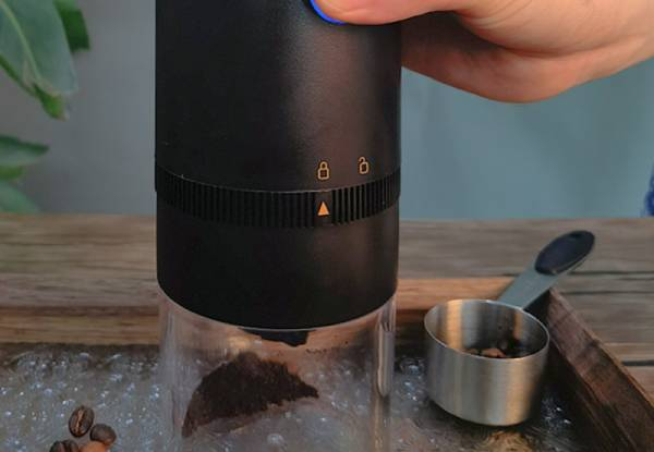 Rechargeable Portable Electric Coffee Bean Grinder- Two Colours Available