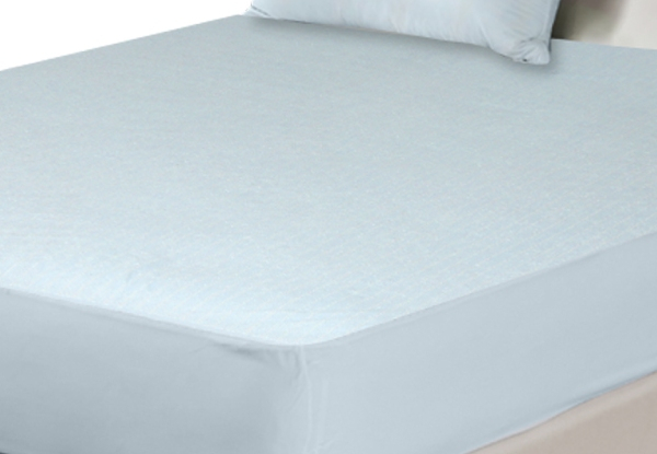 Dreamz Cotton Terry Towel Fully Fitted Water-Resistant Mattress Protector Cover - Available in Two Colours & Five Sizes