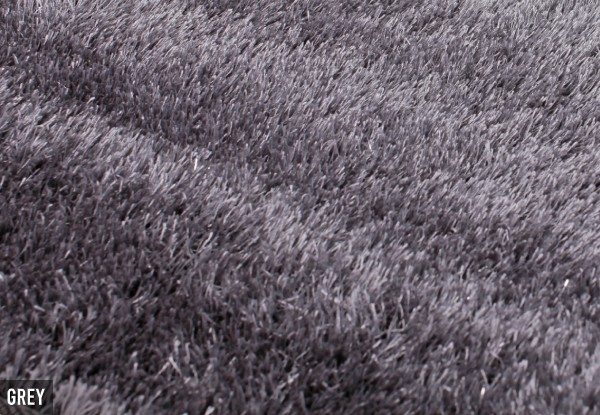Modern Shaggy Runner Rug - Two Colours Available