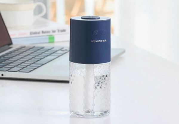USB Portable Air Purification Humidifier - Four Colours Available