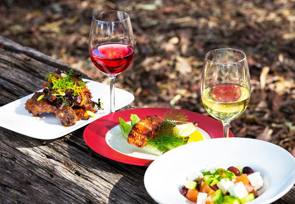 $35 for the Chef's Selection for Two People – Three Seasonal Plates & Two Glasses of Clearview Estate Wine (value up to $70.40)